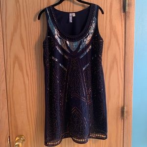 Beaded Shift dress